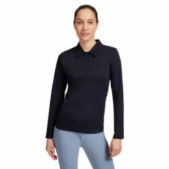 Polos Et Chemises*Samshield - Polo manches longues femme Lucie mesh Marine