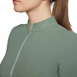 T-Shirts Et Baselayers*Samshield - T-shirt technique manches longues femme Brunella pistaccio Vert