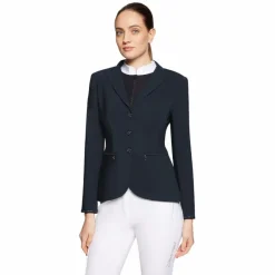 Vestes De Concours*Samshield - Veste de concours femme Victorine Crystal Fabric regular Marine