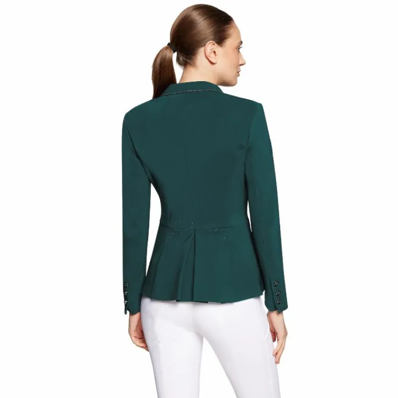 Vestes De Concours*Samshield - Veste de concours femme Victorine Crystal Fabric regular hunter green Vert