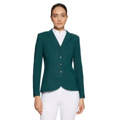 New - Veste de concours femme Olympe Crystal posy green Vestes De Concours