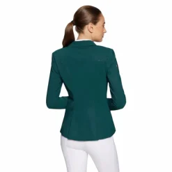 New - Veste de concours femme Olympe Crystal posy green Vestes De Concours