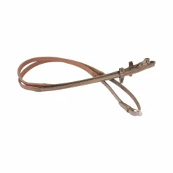 Rênes Et Arrêtoirs De Rênes*Antarès Sellier Signature by Antarès - Rênes caoutchouc cuir 5/8 16mm havane Marron