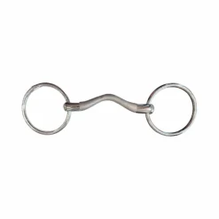 New - Mors 2 anneaux Satinox passage de langue Mors Deux Anneaux