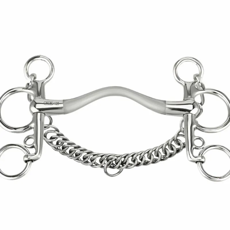 Mors Pelham*Sprenger - Mors Pelham Satinox droit passage de langue