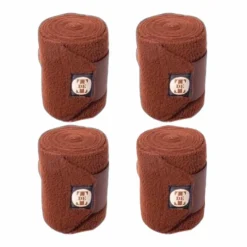 Bandes De Polo*TdeT - Bandes de polo marron (x4)