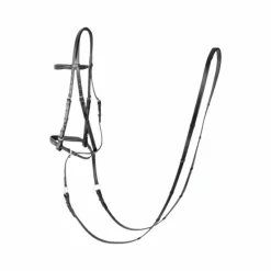 Bitless*TdeT - Bridon avec rênes Bitless noir