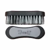 Hot -  Brosse de tête bicolore noir/gris Grooming|Brosses De Tête