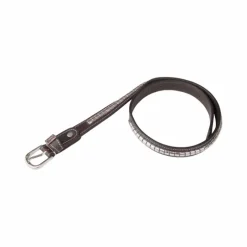 Ceintures*TdeT - Ceinture Clincher havane foncé/ blanc