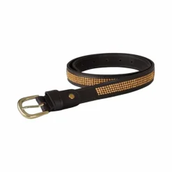 Sale - Ceinture Strass havane foncé Ceintures