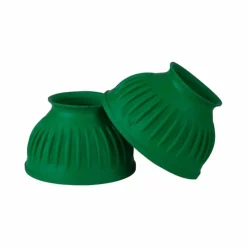 - Cloches fermées caoutchouc vert Horseball|Concours Complet D'Equitation