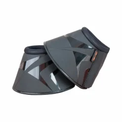 Horseball|Concours Complet D'Equitation*TdeT - Cloches Velcro coque PVC noir