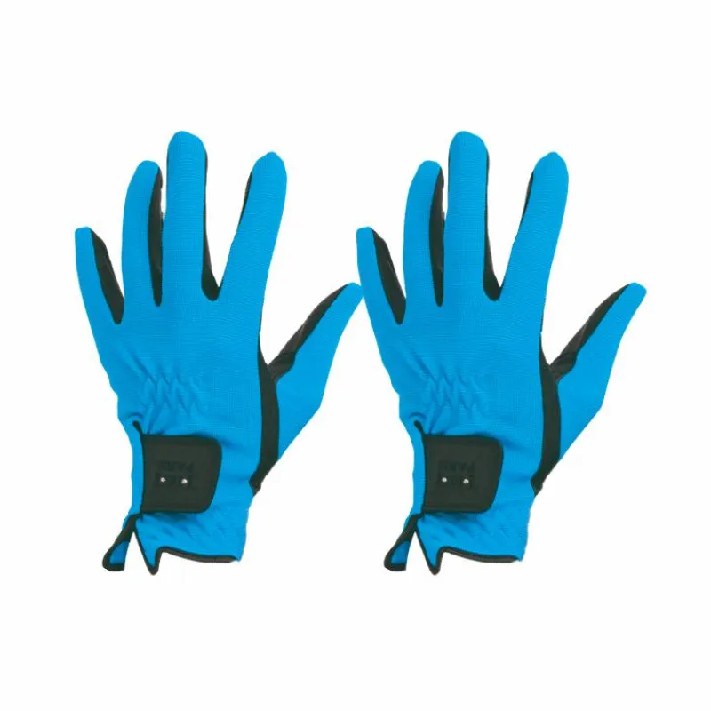 Hot - Gants d'équitation Club turquoise Enfant Gants D'Équitation|Gants D'Équitation