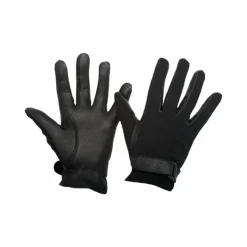 Gants D'Équitation|Gants D'Équitation*TdeT - Gants maille et daim noir