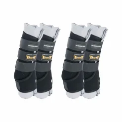 Clearance - Guêtres d'écurie / gris x4 Guêtres D'Écurie