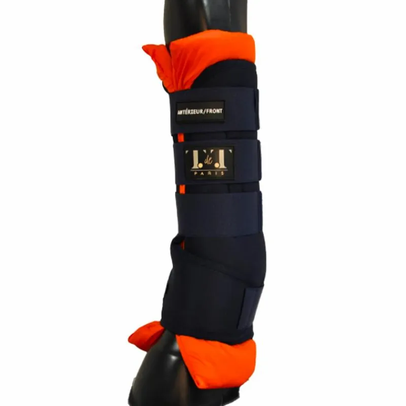 Guêtres D'Écurie*TdeT - Guêtres d'écuries / orange x4 Marine