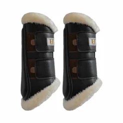 Online - Guêtres fermées postérieurs mouton / tabac x2 Guêtres Fermées