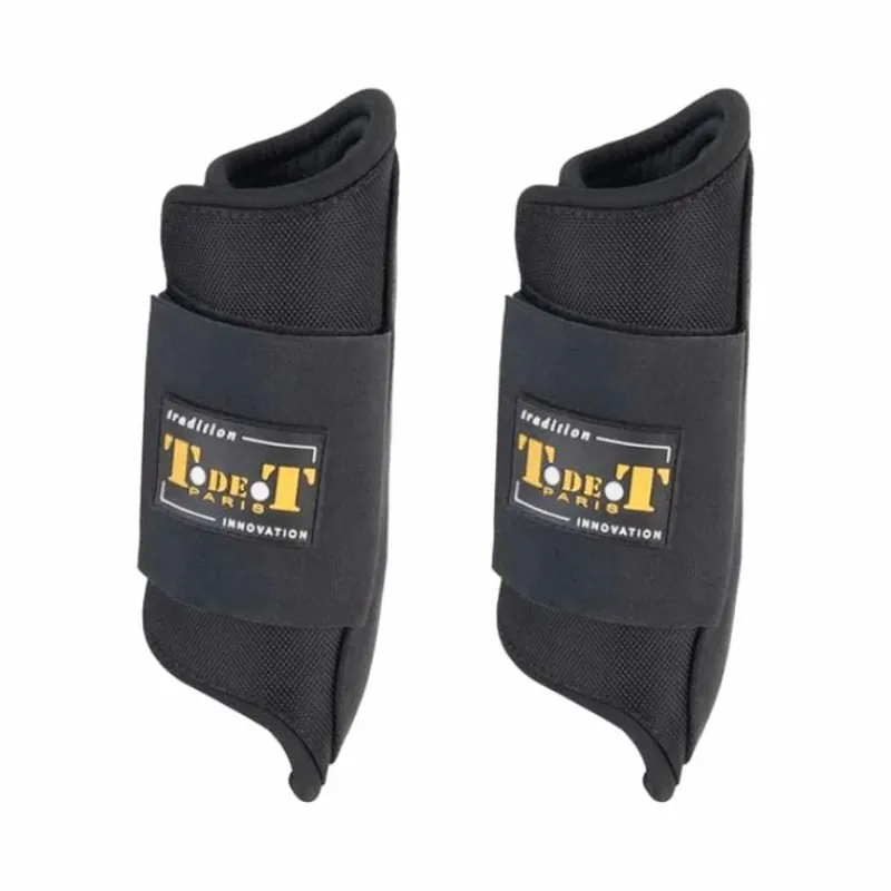 Guêtres Fermées*TdeT - Guêtres fermées thermoformées noir x2