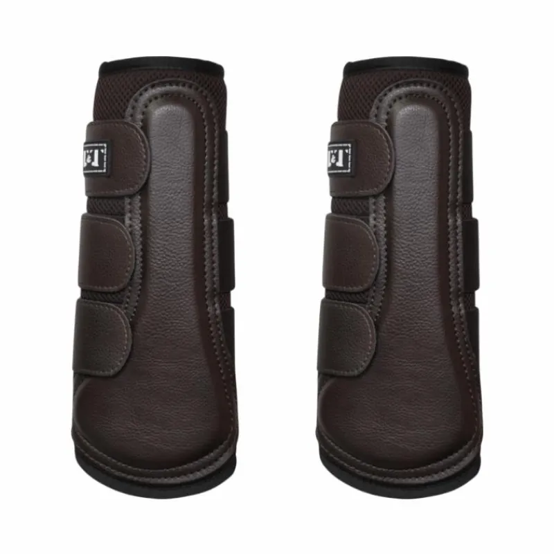 Guêtres Fermées*TdeT - Guêtres Mesh & Néoprène x2 Marron