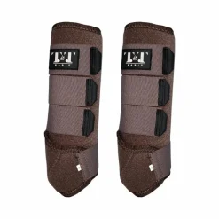 Guêtres Fermées*TdeT - Guêtres néoprène marron x2