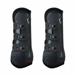 Online - Guêtres proteck' compet noir/noir x2 Guêtres Ouvertes|Cso