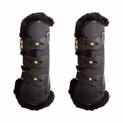 Guêtres Ouvertes|Cso*TdeT - Guêtres proteck' compet doublure mouton noir/noir x2