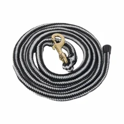 Longes Classiques*TdeT - Longe ronde élastique noir/gris