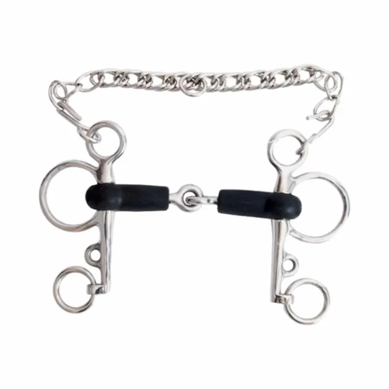 Mors Pelham|Mors Poneys*TdeT - Mors Pelham caoutchouc