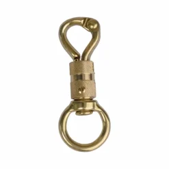 Quincaillerie|Mousquetons*TdeT - Mousqueton de sécurité laiton