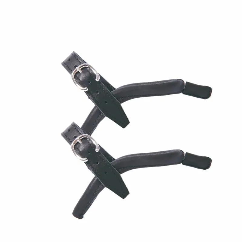 Hot - Éperons en cuir avec embout en cuir junior Éperons Prince De Galles