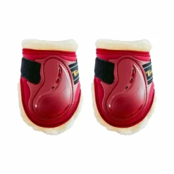 Endurance|Protège-Boulets*TdeT - Protège boulet Design doublé en mouton synthétique bordeaux