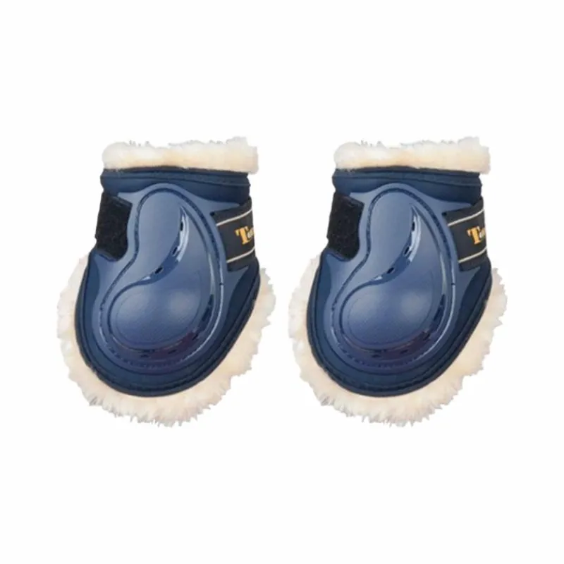 Discount - Protège boulet Design - Doublé en mouton synthétique marine Endurance|Protège-Boulets