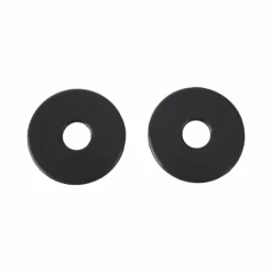 New - Rondelles de mors en caoutchouc noir Accessoires De Mors