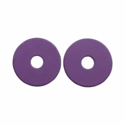 Accessoires De Mors*TdeT - Rondelles de mors en caoutchouc violet