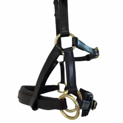 New - Sidepull en cuir No More havane foncé Sidepull