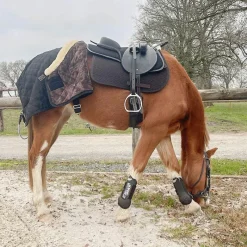 Tapis De Selle Poneys|Tapis Cso/ Mixtes*TdeT - Tapis de selle Thérèse Marron