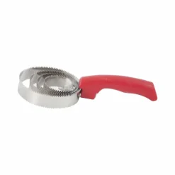 Hot - Étrille métallique ronde rouge Étrilles