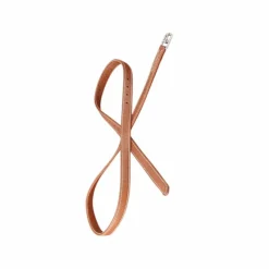 Étrivières*TdeT - Étrivière luxe fine tabac/blanc