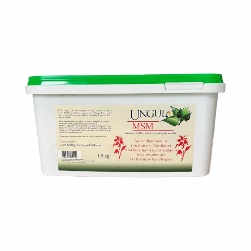 Msm|Pousse De La Corne*Ungula Naturalis - Complément alimentaire articulaire MSM