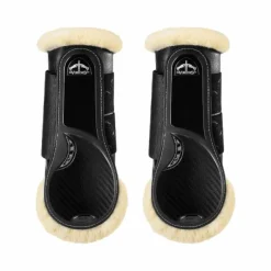 Discount - Guêtres fermées antérieurs TRC Vento Save The Sheep Noir x2 Guêtres Fermées