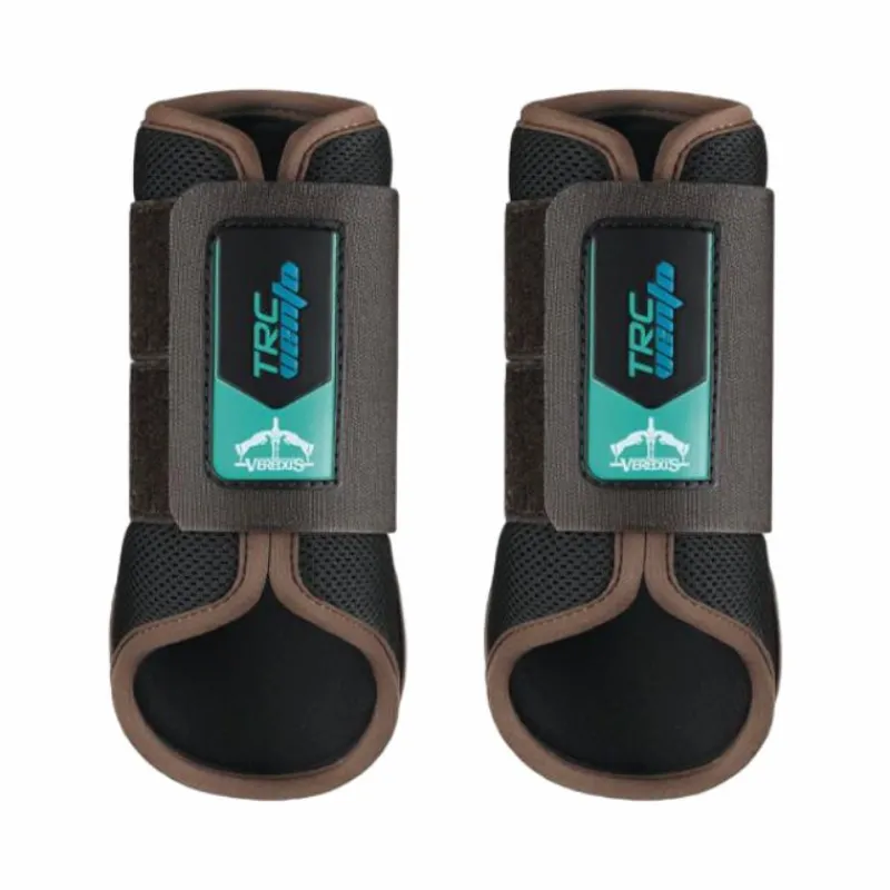 New - Guêtres fermées antérieurs TRC Vento Marron x2 Endurance|Guêtres Fermées