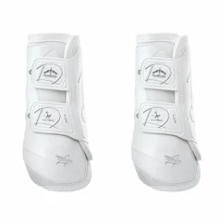 Sale - Guêtres fermées postérieurs Absolute velcro blanc x2 Dressage|Guêtres Fermées