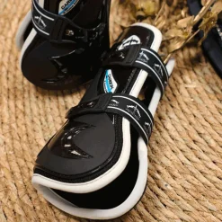 New - Guêtres ouvertes Carbon Gel Vento Color Edition Noir/ Ivoire x2 Guêtres Ouvertes|Cso