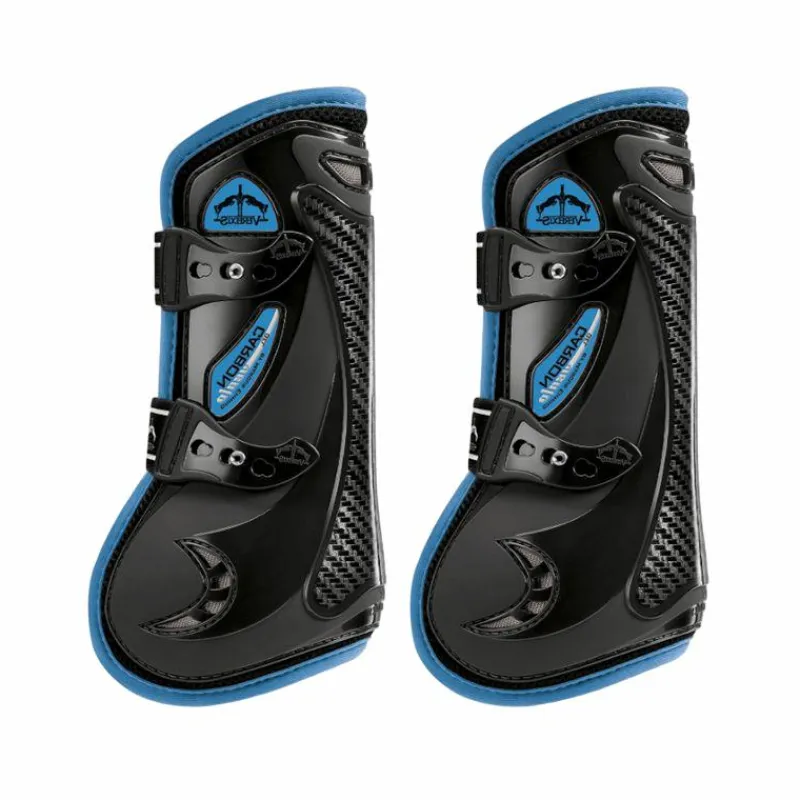 New - Guêtres ouvertes Carbon Gel Vento Color Edition Noir/ Bleu x2 Guêtres Ouvertes|Cso
