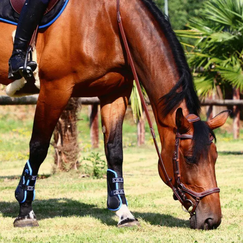 New - Guêtres ouvertes Carbon Gel Vento Color Edition Noir/ Bleu x2 Guêtres Ouvertes|Cso