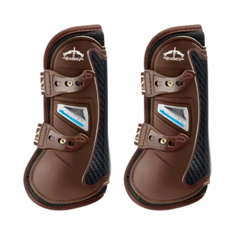 Cso|Guêtres Ouvertes*Veredus - Guêtres ouvertes Carbon Gel Vento Marron x2