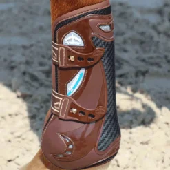 Cso|Guêtres Ouvertes*Veredus - Guêtres ouvertes Carbon Gel Vento Marron x2