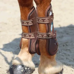 Cso|Guêtres Ouvertes*Veredus - Guêtres ouvertes Carbon Gel Vento Marron x2