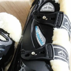 Discount - Guêtres ouvertes Carbon Gel Vento Save The Sheep Noir x2 Guêtres Ouvertes|Cso