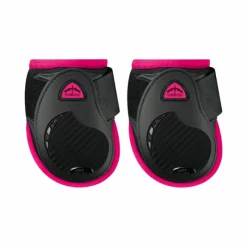 Protège-Boulets*Veredus - Protège-boulets Jeunes Chevaux Vento personnalisé Color Edition Noir/ Fuchsia